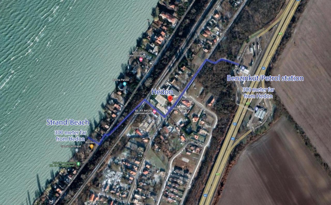 Balatonvilágos Hedon Brewing Niko Apartment - 200 Meter To The Beach מראה חיצוני תמונה